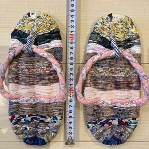 ハンドメイド 布ぞうり 室内履き ハンドメイド 布ぞうり スリッパ ニオイ 蒸れ防止 サンダル 通気性 健康 外反母趾 足ツボ
