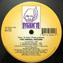 レア 人気 90s NY ミドル アングラ 1994 Peter At Work Presta / The Unreel Record Vol 1 Feat DMX Original US 12 Max n MXN-3002 絶版_画像2