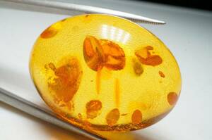 [ prompt decision special price! extra-large size finest quality goods ] rare!35 year front. unused stock! first come, first served fine quality amber amber sculpture grinding loose 19.5ct high class . ornament goods for 