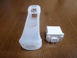 M006【即日発送　送料無料】Wii　モーションプラス　ジャケット　セット（分解洗浄　動作確認済）リモコンカバー