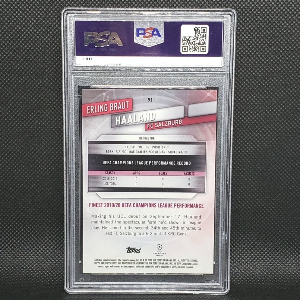 アーリング・ハーランド ルーキーカード リフラクター 2019 Topps ...