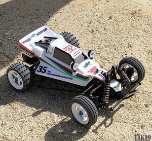 タミヤ ラジコンカー タムテックギア グラスホッパーミニ (GB-01Sシャーシ) No.14 RC オフロード 2WD 完成品 電動RCカー 送信機付き