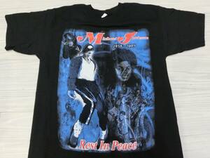 マイケルジャクソン◆Ｔシャツ 男性 Michael USA 古着 ビンテージ◆Michael Jackson T shirt S M サイズ レディース メンズ 黒