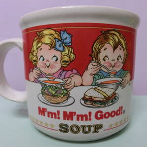 キャンベルスープ キャンベル・キッズ◆スープ カップ マグカップ BIG コップ ビンテージ◇Campbell Soup Kids CAMPBELLS VINTAGE 企業物の画像1