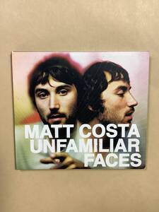 送料無料 マット コスタ「UNFAMILIAR FACES」輸入盤 デジパック仕様