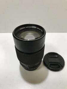 希少 大口径　KONICA HEXANON AR 135mm f2・5 フード内藏 良品