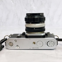 ①ニコン F2 7420921 一眼レフ フィルムカメラ フィルター レンズ ケース付き（NIKKOR-O.C AUTO 35mm 1.2）動作未確認 ジャンク_画像6