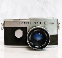 オリンパス PEN-FT フィルムカメラ ケース付き 2台セット（F.ZUIKO AUTO-S 38㎜ 1：1.8）動作未確認 ジャンク_画像2