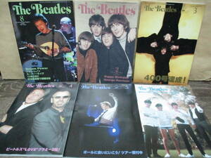 The Beatles ザ・ビートルズ　The Offitial Monthly Magazine 2007/2008年6冊