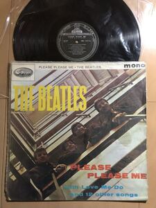  South America pe Roo record THE BEATLES PLEASE PLEASE ME / MONO the first times black label 