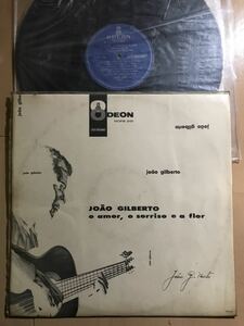 JOAO GILBERTO O AMOR O SORRISO E A FLOR / 1960 MONO Brazil оригинал 