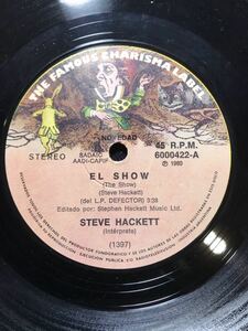 南米アルゼンチン盤 STEVE HACKETT EL SHOW 6000422