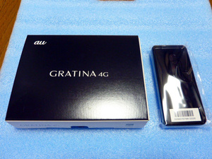送料込　新品 未使用 グラティーナ GRATINA 4G KYF31 白ロム 一括購入 黒