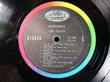 JOE SOUTH●INTROSPECT Capitol RECORDS ST 108●220419t1-rcd-12-rkレコード米盤US盤米LPジョーサウスロック_画像3