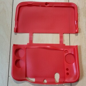 new3dsll用、ゴム製保護カバー新品未使用