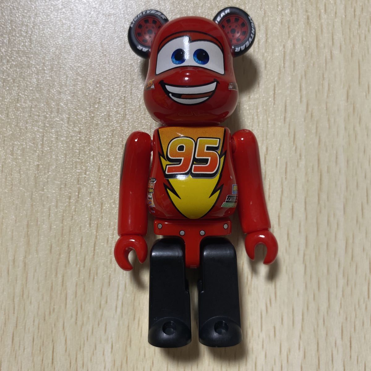 新品 BE@RBRICK LIGHTNING McQUEEN 1000% MEDICOM TOY ベアブリック