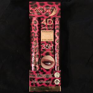 36H耐久 4Dカールウォータープルーフマスカラとアイライナーのセット