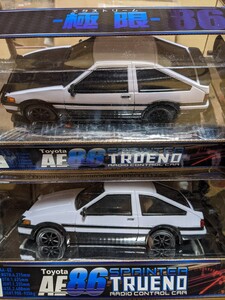 RC TOYOTA AE86 トレノ ノーマル カスタム2種類ラジコンカー新品未使用