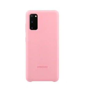 ◆S20 Silicone Cover/ピンク シリコーンケース [Samsung純正 並行輸入品]