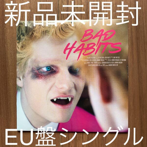 Ed Sheeran エド・シーラン Bad Habits EU盤シングル 新品未開封