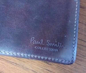 送料込 Paul Smith ポール・スミス レザー 本革 ヌメ革 長財布