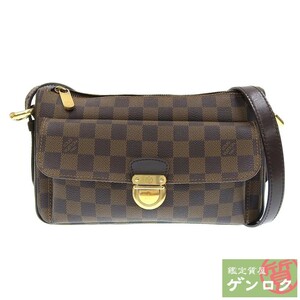 [Used] LOUIS VUITTON Damier La Vello GM Shoulder Bag Shoulder Pochette Ebene N60006 Ladies [Pawn Shop], Bag, bag, Damier line, Shoulder bag