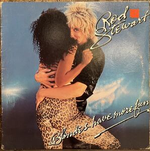 【US盤/Pop Rock, Disco/LP】Rod Stewart Blondes Have More Fun / 試聴検品済