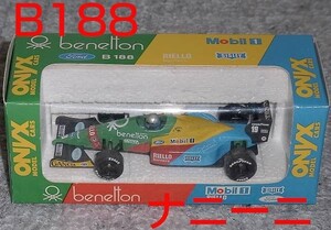 ONYX 1/43 ベネトン フォード B188 ナニーニ 1988 BENETTON FORD