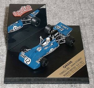 4046 QUARTZO 1/43 ティレル 003 スチュワート イギリスGP 1971 TYRRELL