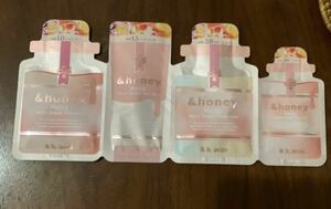  and honey meruti moist repair 4 point sample set shampoo hair pack treatment he AOI ru oil travel trial goods 