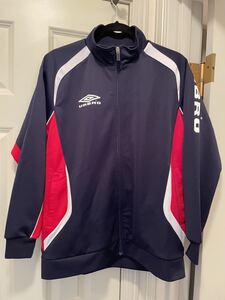 Sサイズ UMBRO アンブロ ジャージ上 トップス サッカーウェア フットサルウェア スポーツ トレーニングウエア 上着 DESCENTE デサント 中古