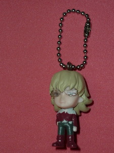 レア！TIGER＆BUNNY タイガー＆バニー リアルフェイススイング マスコットキーチェーン①バーナビー・ブルックスJr.