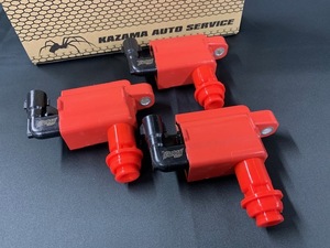 【カザマオート製】ダイレクトイグニッションコイル JZX100 クレスタ (VVT-i有り） 1JZ 2JZ SPARK EXE COIL ⑰