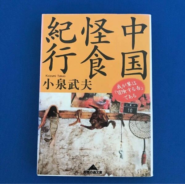 中国怪食紀行 我が輩は 「冒険する舌」 である 知恵の森文庫／小泉武夫 (著者)