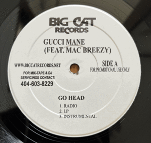 12 US盤 米盤 プロモ盤 レコード Gucci Mane / Go Head ・ Trap House ・Mac Bre-Z