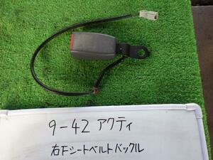 アクティ GD-HA6 ドライバーシートベルト E07Z-753 NH578 バックルのみ 81455-S3A-J01ZA