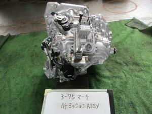 マーチ DBA-K13 オートマ　ミッション　AT HR12DE QAB ニスモ NISMO 31020-04X9E