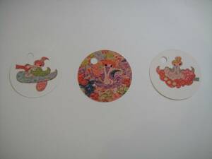 ロッカクアヤコ 非売品 ストローマーカー 3枚 魔法の手 千葉県立美術館 展覧会 Ayako Rokkaku