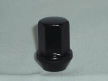 ブラックナット １７HEX ピッチ１．２５ 日産用 黒 ２４個セット 全長31mm 送料370円～ N-24_画像3