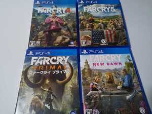 PS4 ファークライ 4 5 ニュードーン プライマル 4本セット