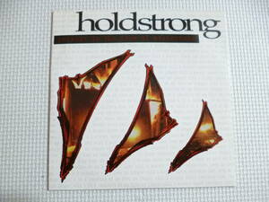 holdstrong / left outside■'97年US限定クリアーヴィニール盤７”ep ニュースクールハードコア glimrock morning again despair strife