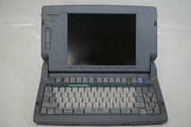 f002 KAIDAN SHARP カラー液晶ワープロ あざやか書院 WD-C20 中古ジャンク品_画像3