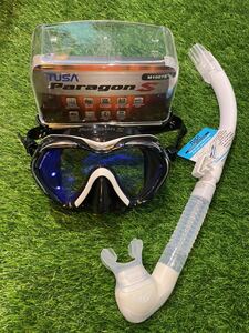  новый товар TUSA PARAGON Paragon дайвинг маска M1007 SQB WA SP-170 W snorkel есть M-1007