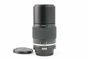 08360cmrk Nikon Ai NIKKOR 200mm F4S Ai-S 単焦点 望遠レンズ Fマウント