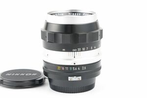 08656cmrk Nikon NIKKOR-P Auto 10.5cm F2.5 非Ai 単焦点 中望遠レンズ Fマウント