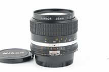 08865cmrk Nikon Ai NIKKOR 35mm F2S Ai-S 単焦点 広角レンズ Fマウント_画像1