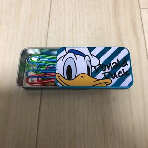 DISNEY Donald Duck クリップ缶