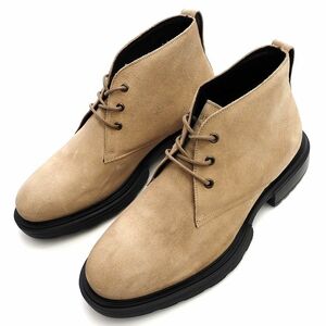 D03109 new goods GARMENT PROJECT/ Portugal made suede leather boots [ size :43] beige LIVETECH sole ga- men to Project 