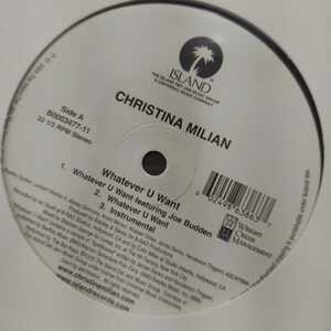 Christina Milian Feat. Joe Budden / Whatever U Want　[Island Records - B0003477-11]