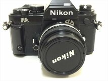 5【中古・ジャンク品　Nikon ニコン ＦAカメラ　/50ｍｍ 1：1.4 レンズ　詳細不明】_画像1